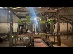 Línea de producción de granulación de rodillos