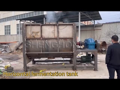 Depósito de fermentación horizontal