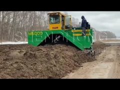 Camión volquete de la correa eslabonada