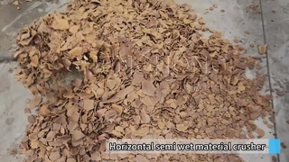 Trituradora de material semihúmedo Horizontal, trituradora de fertilizante orgánico, trituradora de fertilizante