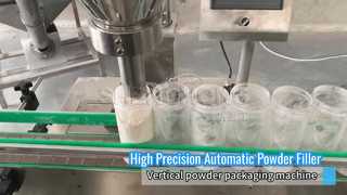 Máquina llenadora de polvo automática con certificación CE (proveedor de fábrica JY-F1)