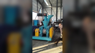 Granulador de rodillo hidráulico, equipos de granulación, máquina de fabricación de gránulos