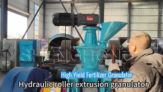 Granulador de rodillo hidráulico Granulador de fertilizante compuesto