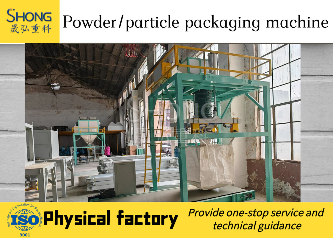 Cadena de producción de las pelotillas empaquetadora del fertilizante, Gray Color Fertilizer Bagger