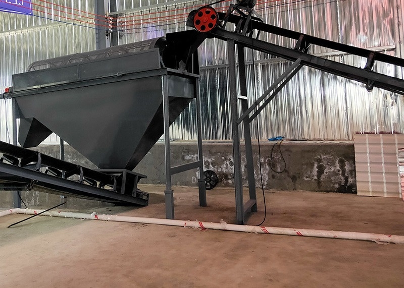 Cadena de producción del fertilizante orgánico del abono de las aves de corral 10t/H para los residuos animales