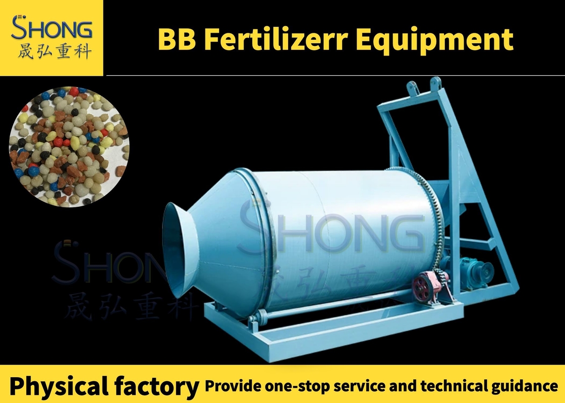Línea de producción de fertilizantes BB de 1 a 10 t/h para la fabricación de fertilizantes