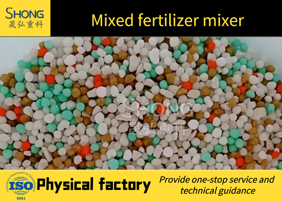 Línea de producción de fertilizantes BB de 1 a 10 t/h para la fabricación de fertilizantes