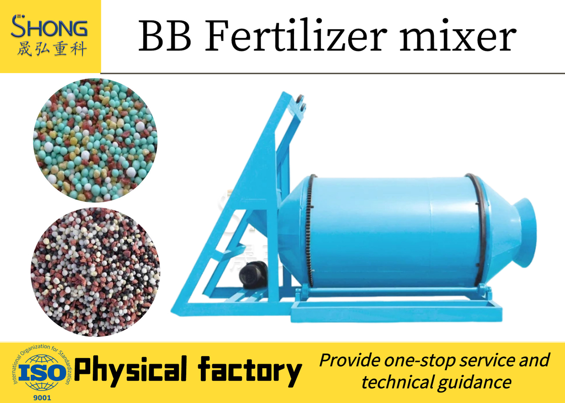 Los requisitos ambientales modernos se cumplen con la tecnología avanzada en la línea de producción de fertilizantes BB