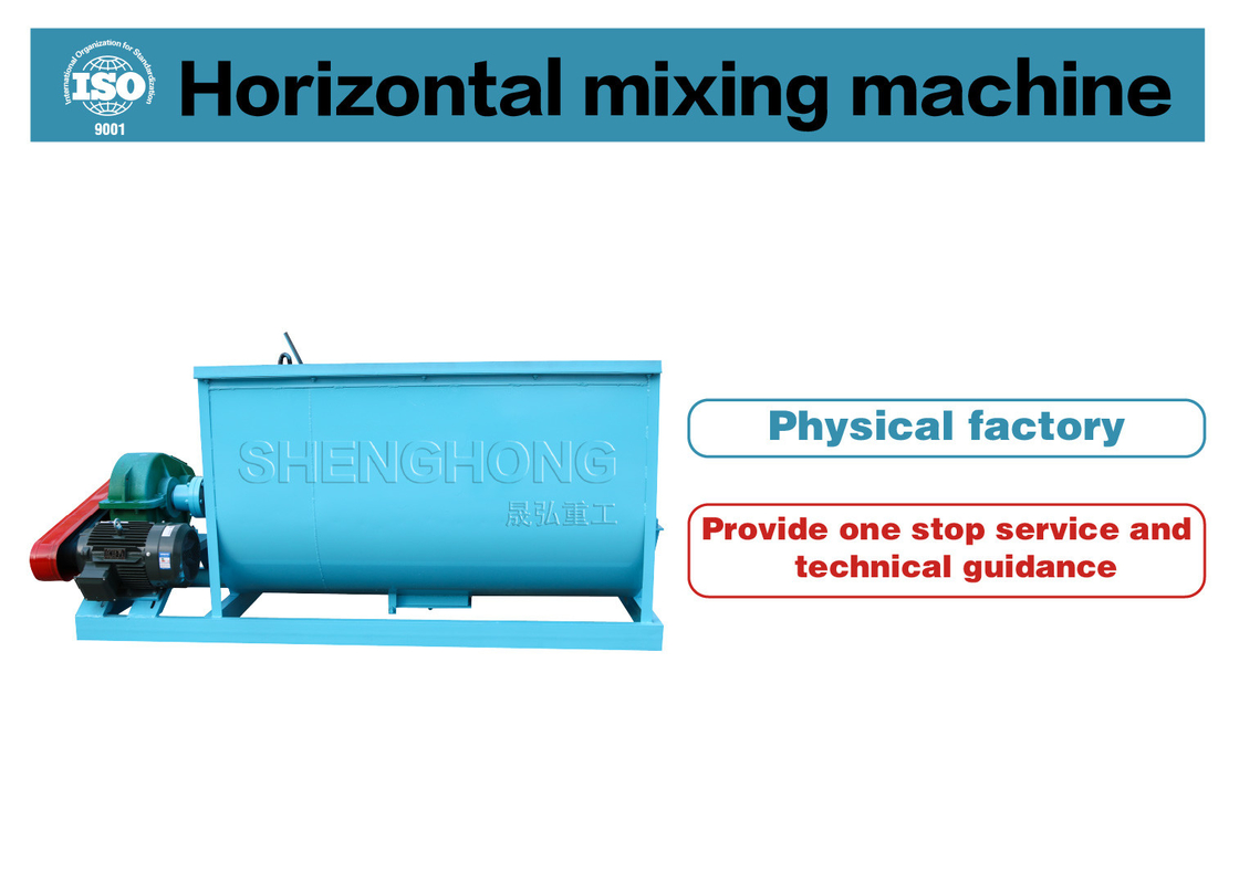 Control por PLC mezclador de capacidad 1-100t/h. Las especificaciones del motor son 5.5/7.5/11/15/30/45/55/75