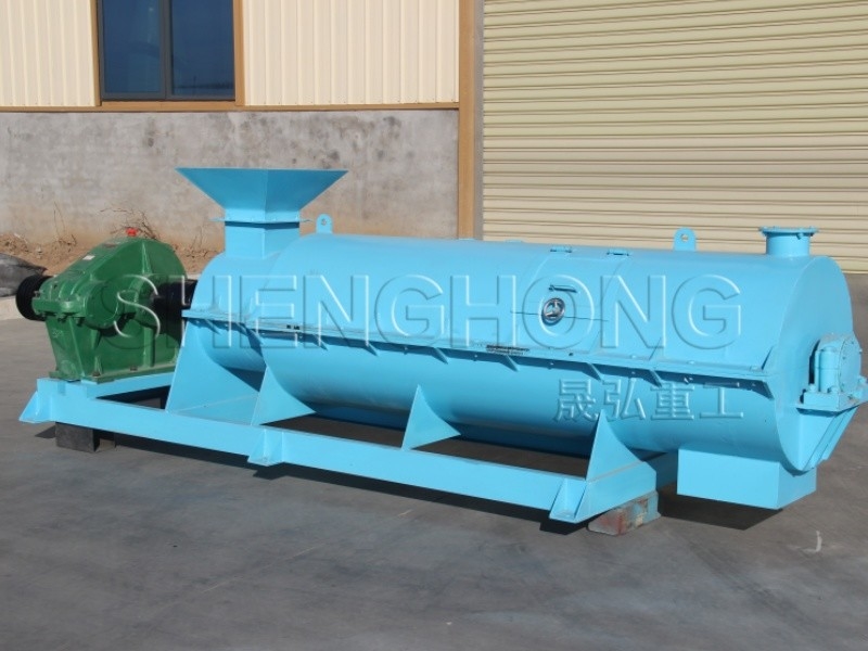 Granulador de fertilizante orgánico azul personalizado con 100% de contenido orgánico y capacidad adicional