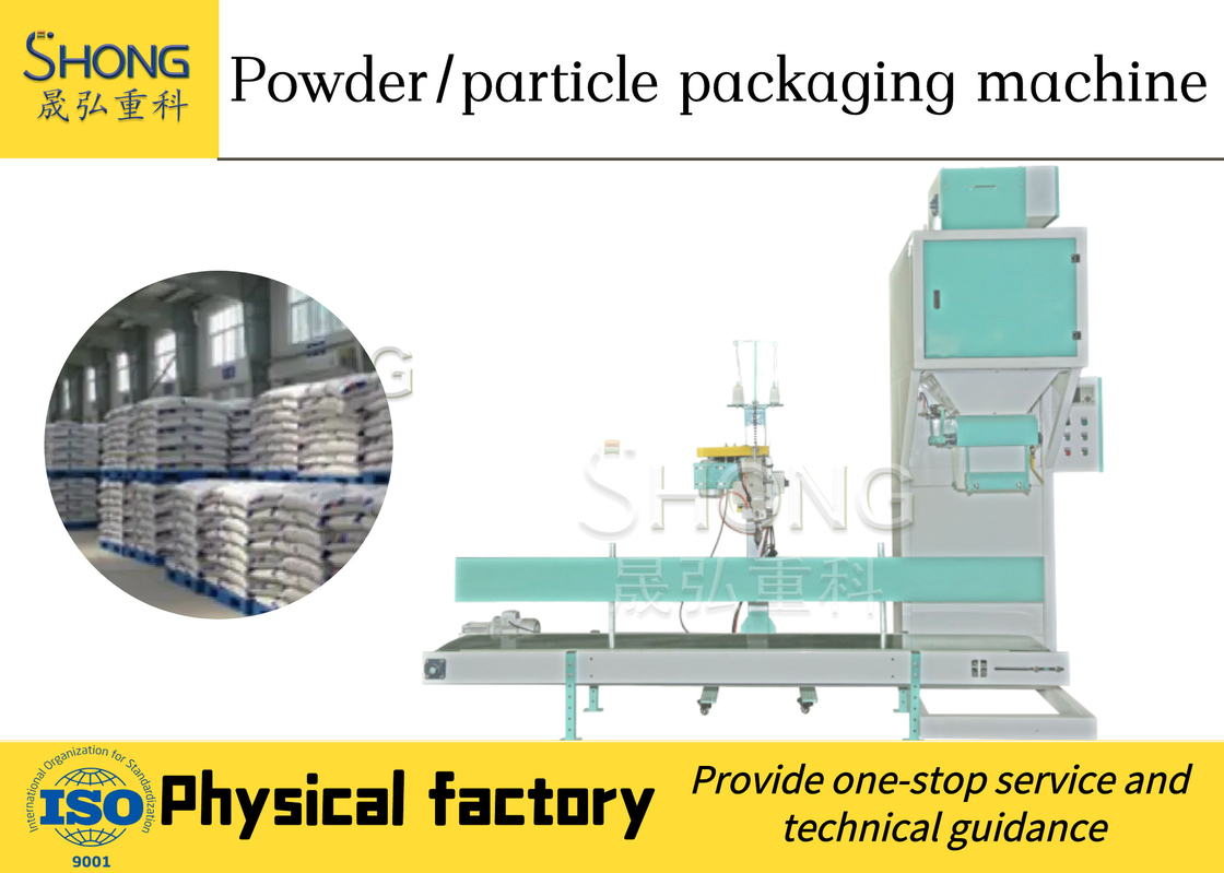 Máquina avanzada de embalaje de polvo con 99,9% de eficiencia de filtro y capacidad de 200 kg