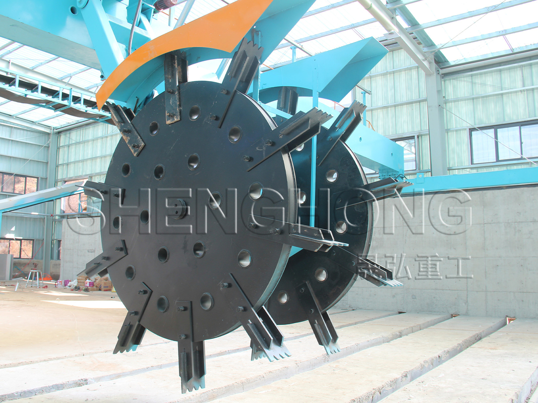 Maquinaria de torneado de compostaje de tipo ranura de venta al por menor Crawler Turner Alta popularidad