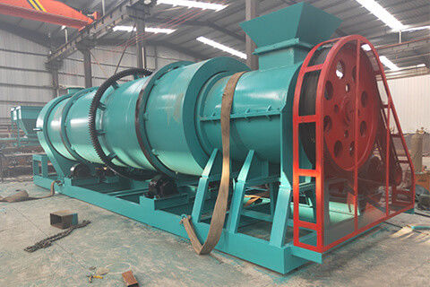 8 t/h Granulador de fertilizantes orgánicos Máquina para hacer fertilizantes 60,5kw 10mm