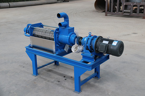 Separador de estiércol de vacas de 4-25 T/H personalizado con potencia de bomba de 7.5 kW