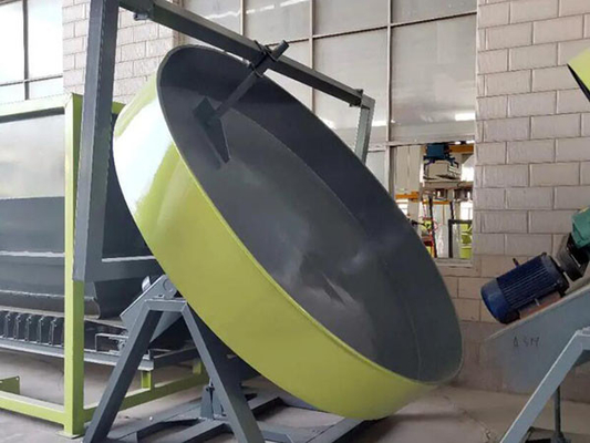 Organic Fertilizer Disc Granulator Chicken Manure Process
