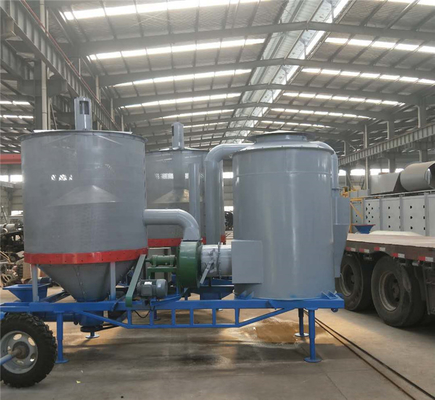 Acero de carbono de circulación del arroz del móvil de la máquina del secador de grano del maíz del trigo