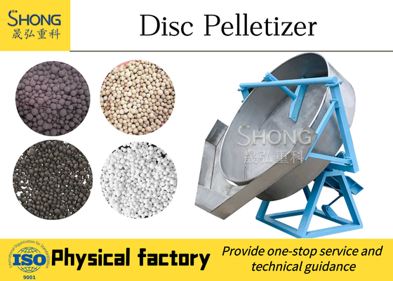 Pan Type Fertilizer Granulator Machine para el fertilizante orgánico del abono del pollo