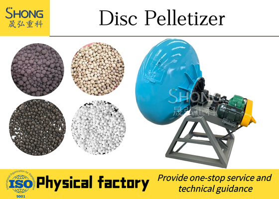 Disco multi Pan Type del granulador 380V de Organic Fertilizer Powder del modelo