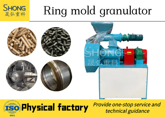Granulador de Fertilizante Orgánico con Velocidad de Rotación de 78 rpm para Tamaño de Gránulos Finales de 3-10 mm y Garantía de 12 Meses