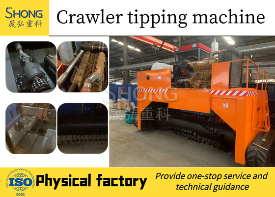 Equipo de fermentación Crawler Turner Aceite diesel Tipo de combustible