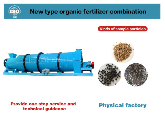 cadena de producción del fertilizante del estiércol vegetal 10t/H fertilizante orgánico que hace la máquina