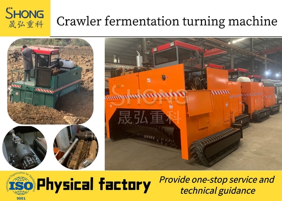 Equipo de compostaje de fermentación para compostaje y mezcla de fertilizantes de 3100 kg