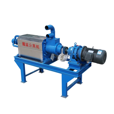 Máquina de deshidratación de tambor rotativo de estiércol animal de acero inoxidable para máxima eficiencia