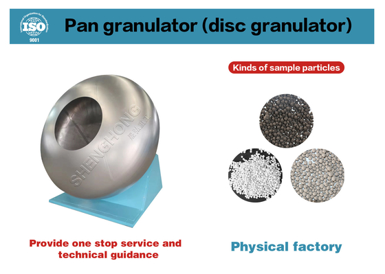 Máquina de la pelotilla de la máquina/del abono del granulador del fertilizante de Wormcast con grado ajustable de la cuesta