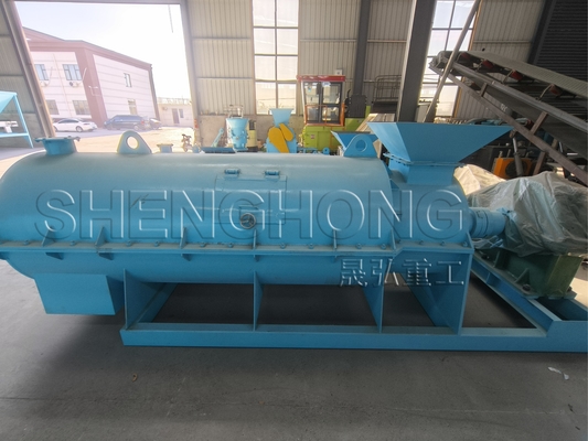 Acero de carbono de la máquina de Straw Compost Fertilizer Recycling Granulator