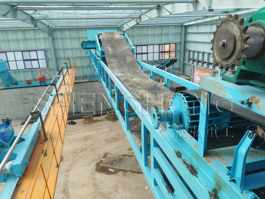 Equipo de compostaje para fermentación industrial de tipo ranura Máquina de torneado de compostaje Ventajas de la fermentación de residuos a corto plazo