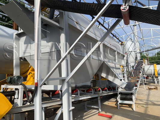Línea de producción de fertilizante orgánico con capacidad de 1-20 T/H