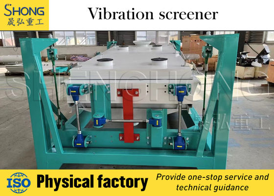 Equipo de cribado vibratorio granular con menos del 15% de contenido de humedad y más del 30% de contenido de materia orgánica para equipos de fertilizantes orgánicos