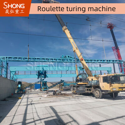 Equipo de compostaje para fermentación industrial de tipo ranura Máquina de torneado de compostaje Ventajas de la fermentación de residuos a corto plazo