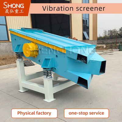 Equipo de cribado vibratorio de alta eficiencia de 1200x3000 mm con motor de 4 kW y bajo consumo energético