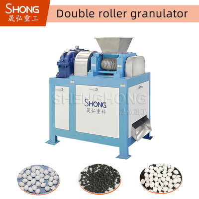 Máquina del granulador del fertilizante del compuesto de la prensa del rodillo con forma obleada