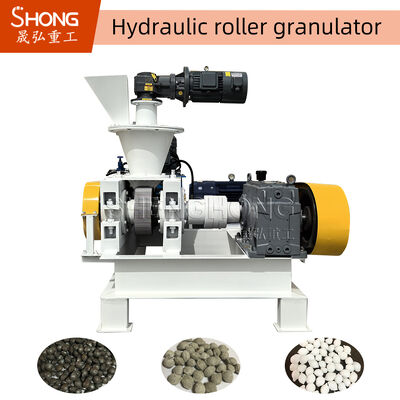 Granulador de extrusión de rodillos hidráulicos de la serie SHZ con tasa de granulación del 95% para el proceso de granulación seca y color personalizable