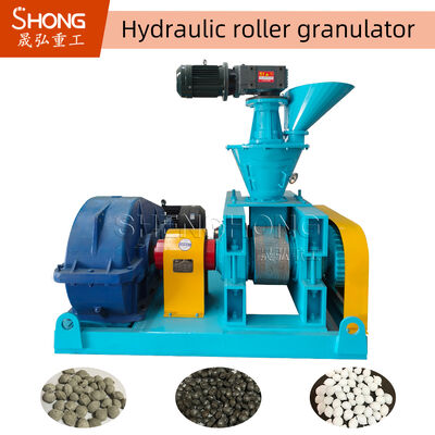 Granulador de extrusión de rodillos hidráulicos de acero al carbono para gránulos de fertilizantes de 2-6 mm con garantía de 12 meses