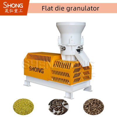 Línea de la producción manufacturera del fertilizante orgánico en la producción del fertilizante