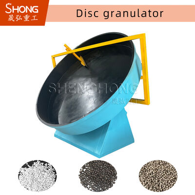 Máquina granuladora de disco para la producción de fertilizantes orgánicos Principio de trabajo y especificaciones técnicas
