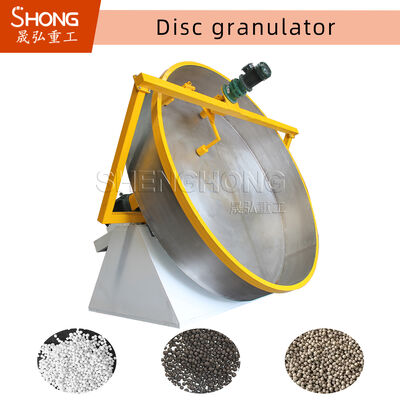 Disco multi Pan Type del granulador 380V de Organic Fertilizer Powder del modelo