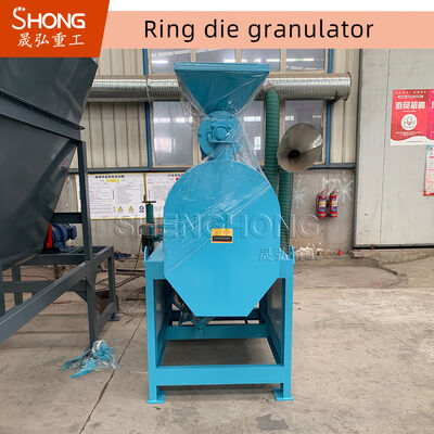 Línea de producción de fertilizante orgánico de acero al carbono 8t/H 75kw