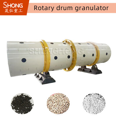 Máquina granuladora de fertilizante de tambor rotatorio para la producción de fertilizante compuesto