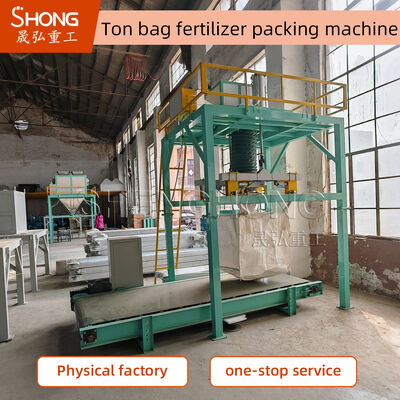 15 TPH Máquina automática de embalaje de fertilizantes con piezas de contacto de acero inoxidable para gránulos y polvo