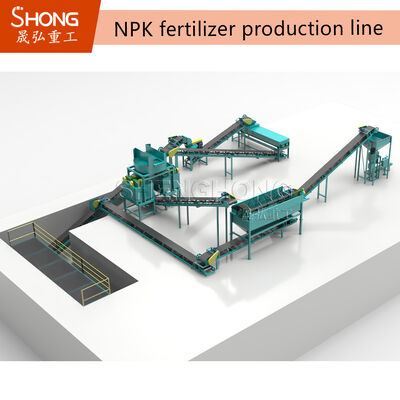 NPK Fertilizante de fabricación de plantas de fertilizantes simples o compuestos para la producción y distribución de fertilizantes