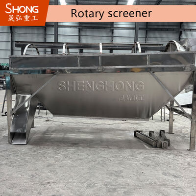 Criba de tambor de alta eficiencia para polvo y gránulos de fertilizante