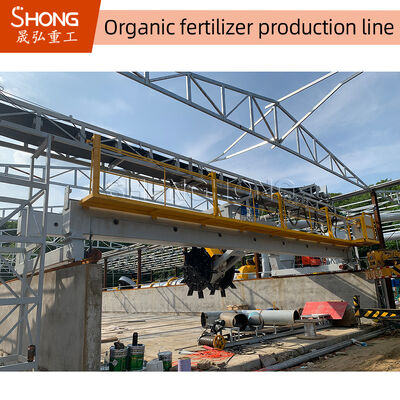 Línea de producción de fertilizantes orgánicos de 1 t/h para aves de corral