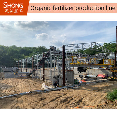 Equipo de tambor de fertilizantes compuestos para la producción de abono orgánico