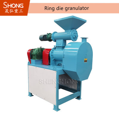 Máquina peletizadora de fertilizante orgánico de acero al carbono/acero inoxidable de 7-10 t/h de capacidad y 380V/415V de voltaje para granulación de estiércol