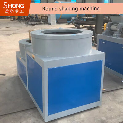 Máquina pulidora y redondeadora de gránulos de fertilizante para forma esférica perfecta, alto rendimiento y operación continua