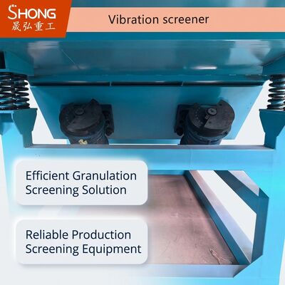 1000 Tph 380v Vibratory Screener para la granulación y la selección de fertilizantes orgánicos